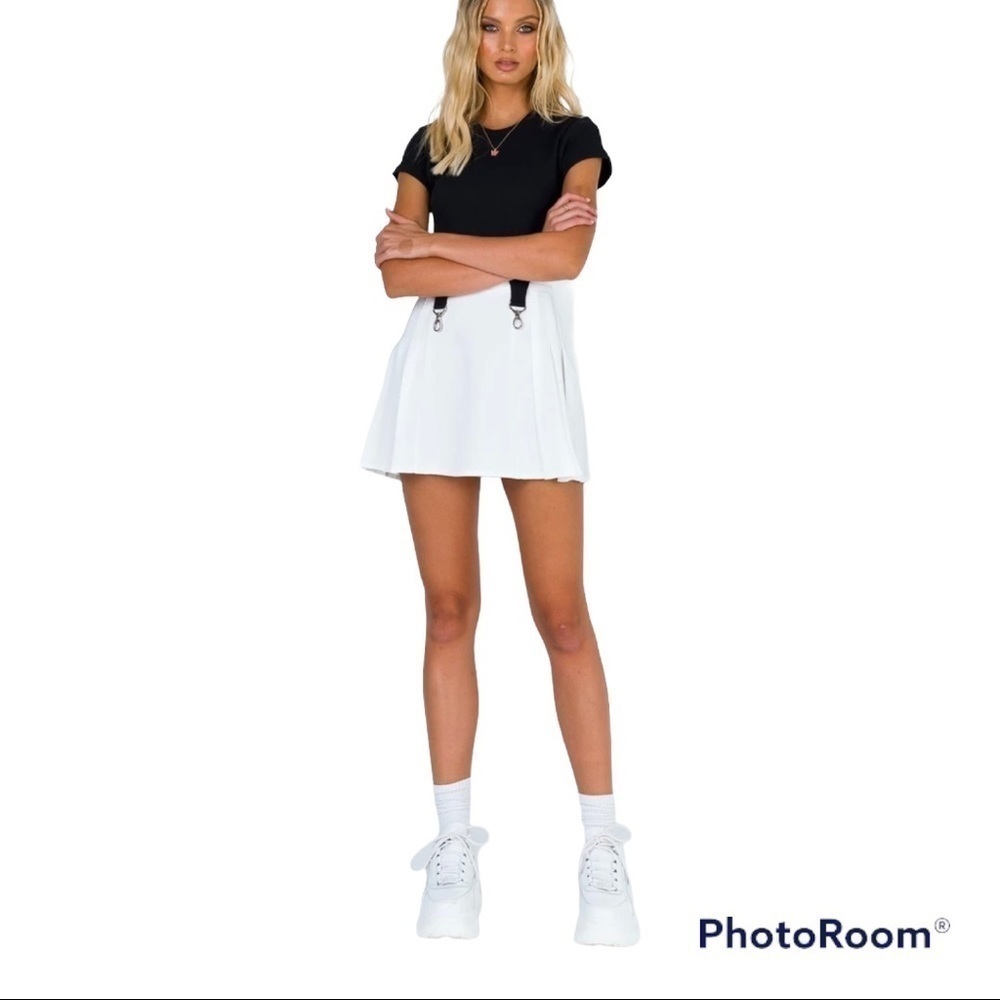𝅺polly princess ROSELLA MINI SKIRT white